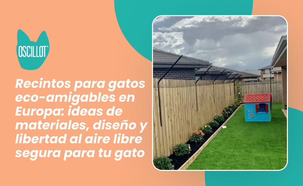 Recintos para gatos eco-amigables en Europa: ideas de materiales, dise ...