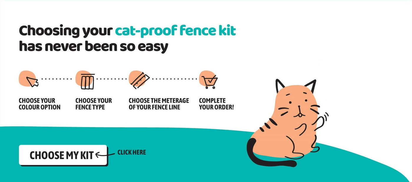 Cat-proof fence kits by Oscillot