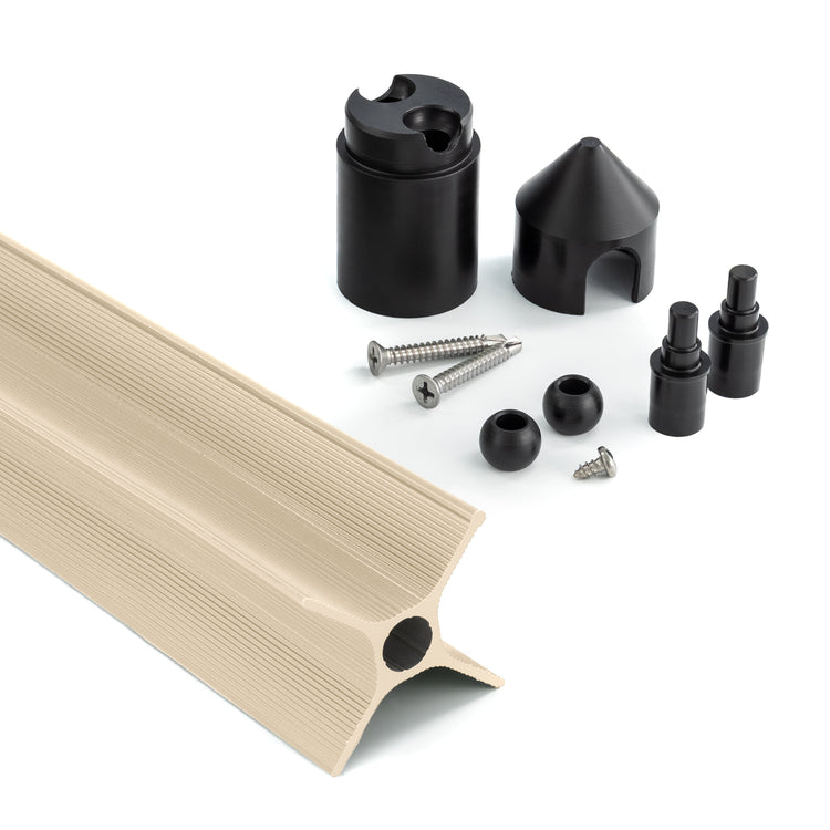 Oscillot components for wooden fences