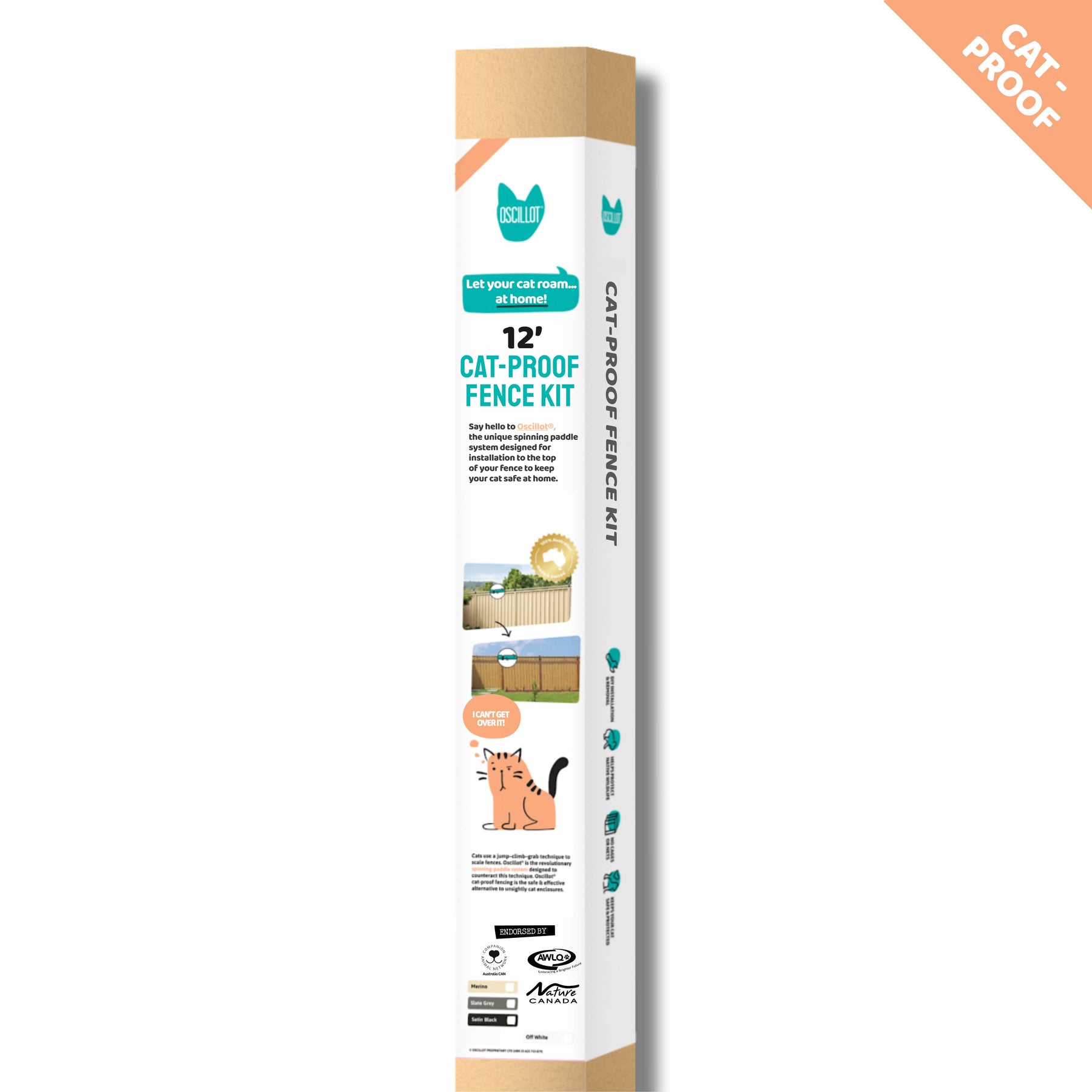 3.7 Meter Cat Proof Fence Kit