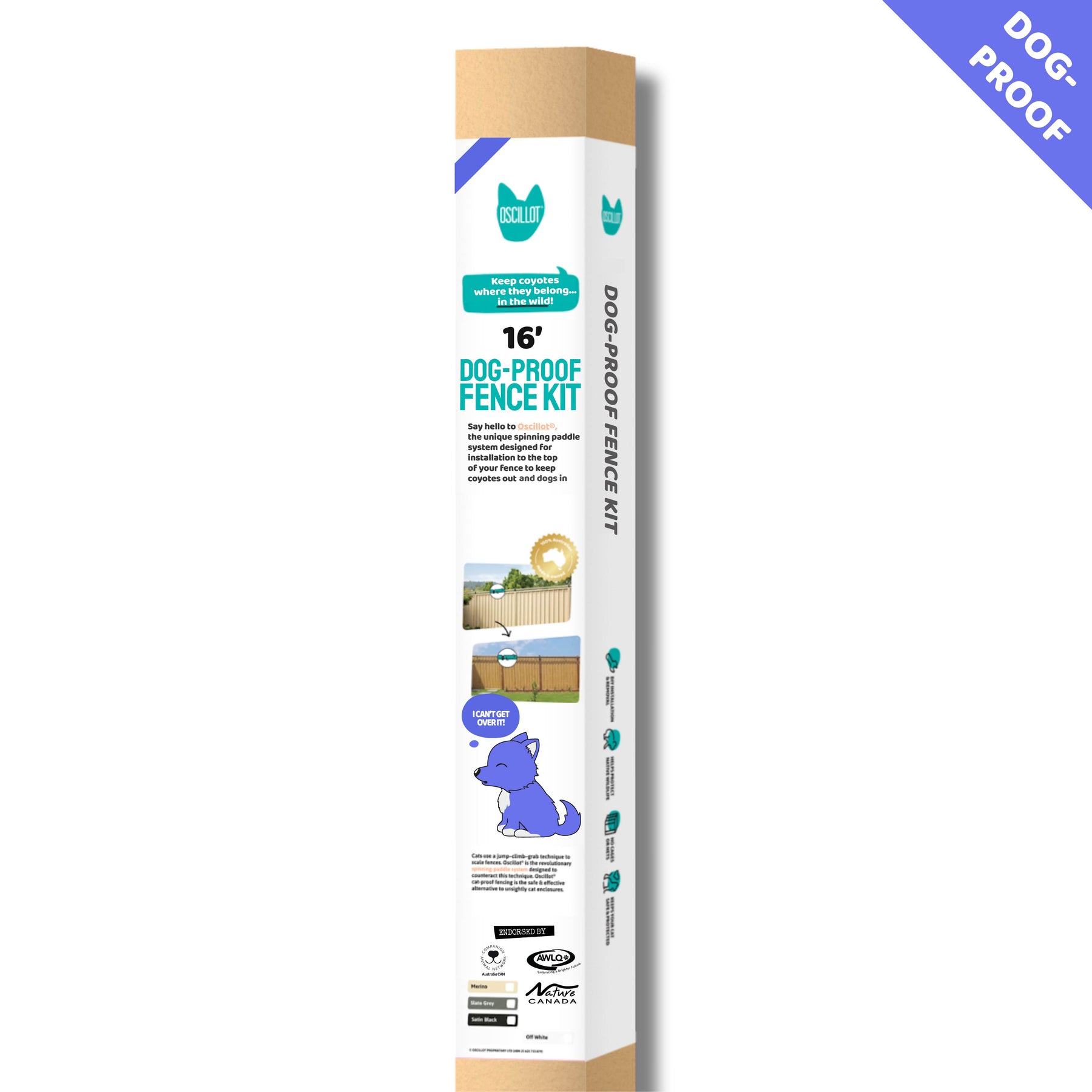 Kit de Clôture Anti-chiens de 5 Mètres